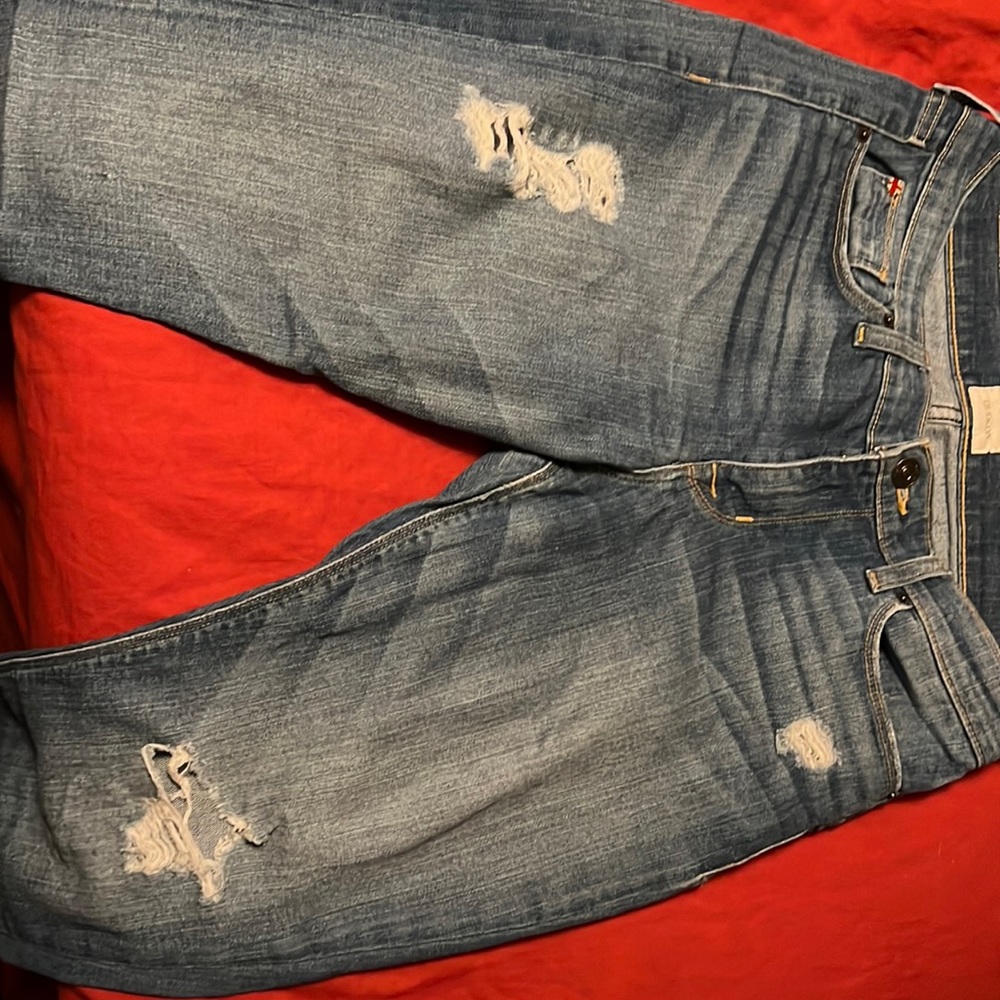 Hudson Size 29 Super Skinny Krista Crop